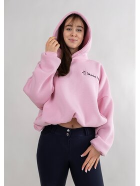 DKaren Sport DKaren Sport Bluza Eq27 Różowy Classic Fit