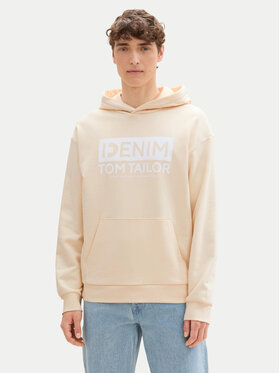 Tom Tailor Denim Tom Tailor Denim Світшот 1041482 Écru Regular Fit