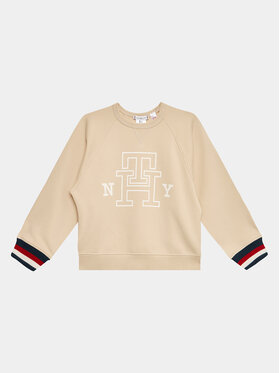 Tommy Hilfiger Tommy Hilfiger Bluza Revesible KS0KS00496 D Beżowy Regular Fit