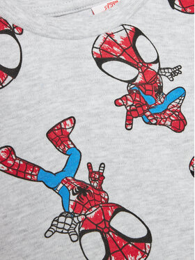 OVS Pižama SPIDER-MAN 1895480 Siva Regular Fit