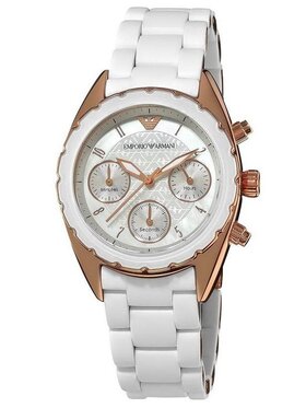 Emporio Armani Emporio Armani Zegarek damski AR5943 Biały