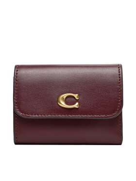 Coach Coach Малък дамски портфейл CBF60 Бордо