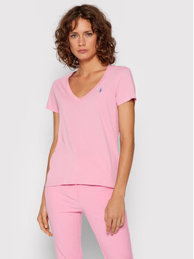 Polo Ralph Lauren Polo Ralph Lauren T-Shirt 211847077002 Różowy Regular Fit