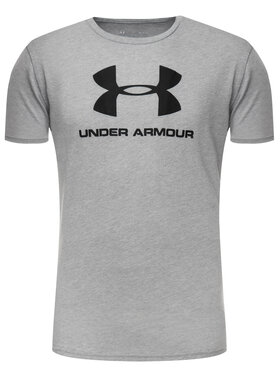 Under Armour Majica Ua Sportstyle Logo 1329590 Siva Regular Fit