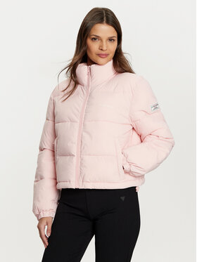 Guess Jeans Guess Jeans Übergangsjacke W4BL20 WGII2 Rosa Regular Fit