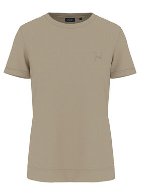 JOOP! JOOP! T-Shirt 58 253JE58Tia 30049367 Beżowy Slim Fit