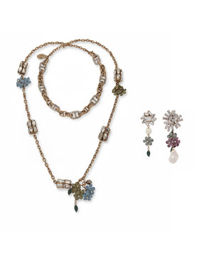 Weekend Max Mara Weekend Max Mara Kaklarotas un auskaru komplekts 2615751094650 Zelta