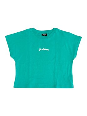 DISCLAIMER DISCLAIMER T-shirt q-bab-69445 Verde Regular Fit