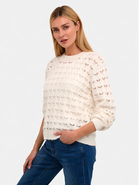 Kaffe Kaffe Sweater Elena 10508195 Ekru Regular Fit