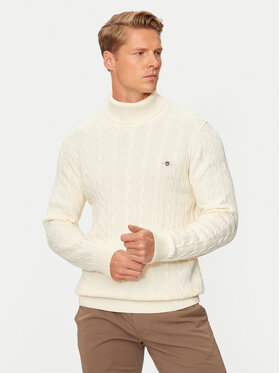 Gant Gant Dolčevita 8050607 Bež Regular Fit
