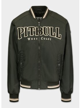 PITBULL PITBULL Kurtka przejściowa DETROIT Zielony Regular Fit