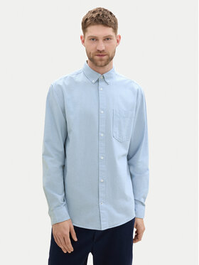 Tom Tailor Tom Tailor Koszula 1042640 Niebieski Regular Fit