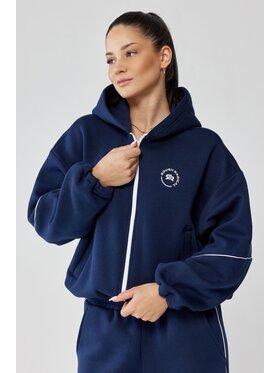 ROUGH RADICAL ROUGH RADICAL Bluza TRIP HOODIE ZIP Granatowy Oversize