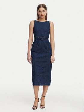 French Connection French Connection Vestito di jeans 719C7 Blu Regular Fit