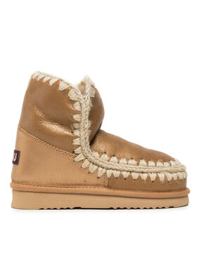 Mou Mou Μπότες Χιονιού Eskimo18 FW101001B Καφέ