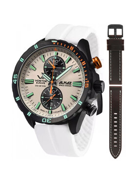 Vostok Europe Vostok Europe Zegarek 6S11-320C677SW Biały