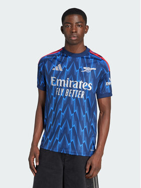 adidas adidas Koszulka techniczna Arsenal 25/26 Away Jersey Błękitny Slim Fit