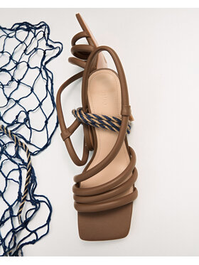 Estro Estro Σανδάλια ER00117443 Καφέ