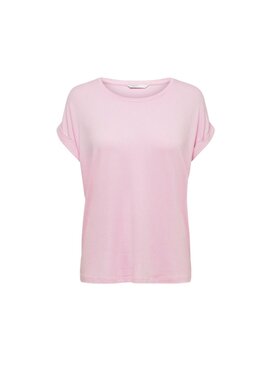 ONLY ONLY T-shirt ONLMOSTER SS NECK TOP Rosa Regular Fit