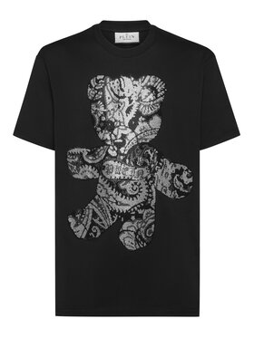 PHILIPP PLEIN PHILIPP PLEIN Tričko 1099 Čierna Regular Fit
