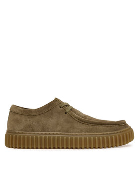 Clarks Clarks Polobotky Torhill Lo 26187378 Zelená