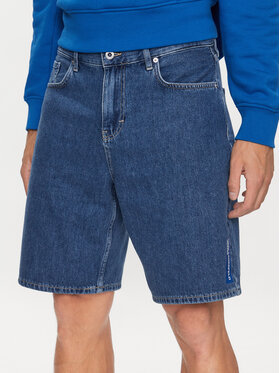 Karl Lagerfeld Jeans Karl Lagerfeld Jeans Pantaloni scurți de blugi 231D1115 Albastru Relaxed Fit