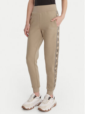 Guess Guess Teplákové kalhoty V2YB15 KB3P2 Béžová Regular Fit