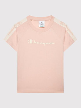 Champion Champion Marškinėliai 404473 Rožinė Regular Fit
