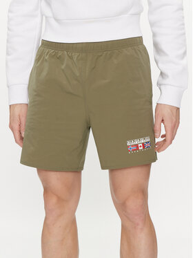 Napapijri Napapijri Pantaloni scurți pentru înot V-Sahtu NP0A4HON Verde Regular Fit