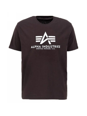 Alpha Industries Alpha Industries T-Shirt AI.100501-696-L Brązowy Regular Fit