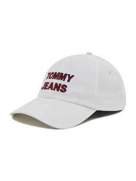 Tommy Jeans Tommy Jeans Kepurė su snapeliu Graphic Cap AW0AW10191 Balta