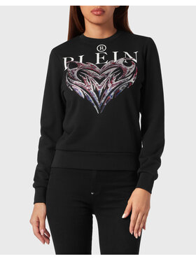 PHILIPP PLEIN PHILIPP PLEIN Bluza 1899 Czarny Regular Fit