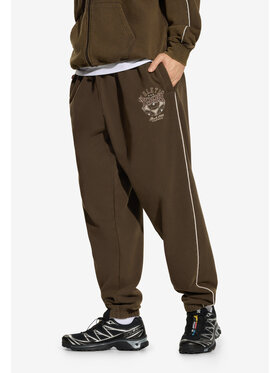 PROSTO. PROSTO. Spodnie dresowe Athletic Brązowy Oversize