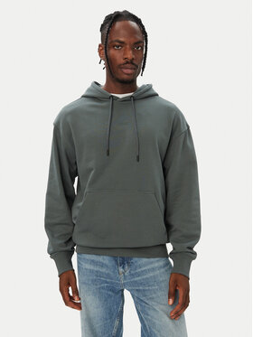 BOSS BOSS Pulóver WeSmallhood 50514530 Zöld Regular Fit