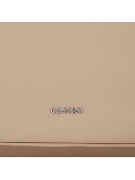 Calvin Klein Ročna Torba Puffed Shoulder Bag K60K611539 Bež