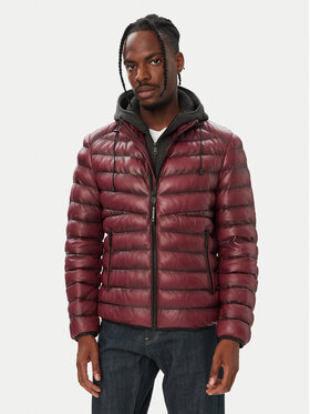 Milestone Milestone Lederjacke MSHarvey 631068 60905 Dunkelrot Regular Fit