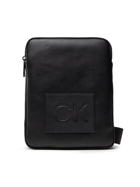 Calvin Klein Calvin Klein Мъжка чантичка Graphic Ck Flatpack K50K508153 Черен