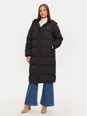 Guess Jeans Guess Jeans Télikabát W4BL26 WGII2 Fekete Regular Fit