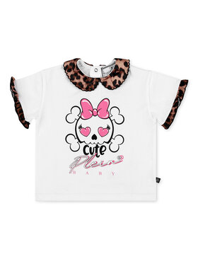 PHILIPP PLEIN PHILIPP PLEIN T-shirt 2321 Bianco Regular Fit