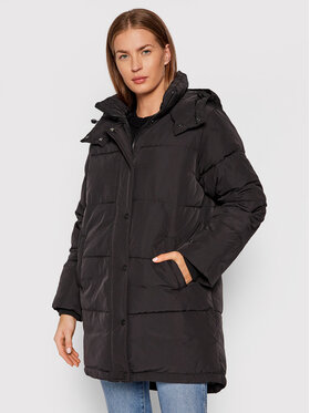Wrangler Wrangler Kurtka zimowa Long Puffer W4S8VJ100 112141389 Czarny Regular Fit