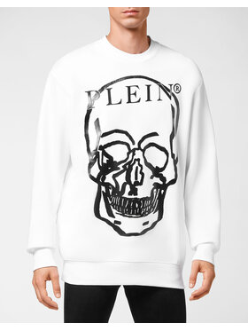PHILIPP PLEIN PHILIPP PLEIN Felpa 239 Bianco Regular Fit