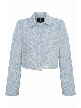 Magda Matyja Magda Matyja Marynarka Fiorina Blazer Petite Niebieski Slim Fit