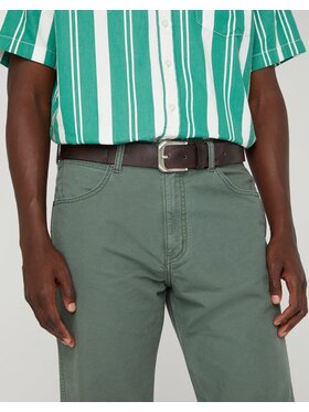 Wrangler Wrangler Pasek Męski RANGE BELT Brązowy