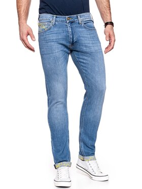 Lee Lee Jeansy LUKE Niebieski Slim Fit