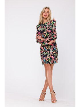 Made of Emotion Made of Emotion Koktejlové šaty M756 Barevná Modern Fit