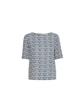 ICHI ICHI Blusa Blusa ih marrakech aop ss13 Blu Regular Fit
