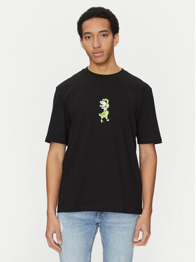 HUGO HUGO T-Shirt Nutongo 50533391 Czarny Regular Fit
