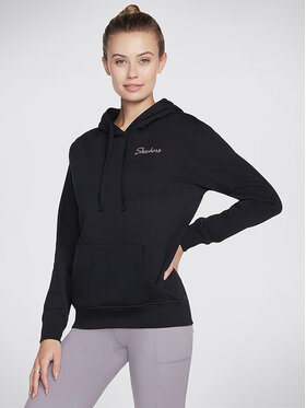 Skechers Jopa Signature Po Hoodie WHD116 Črna Regular Fit