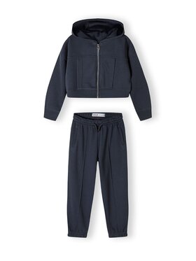 MINOTI MINOTI Bluza 22fleece62 Szary Regular Fit