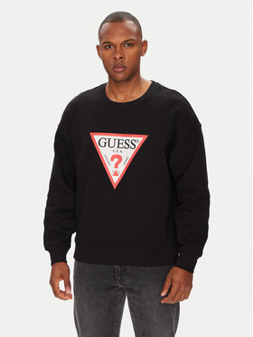 Guess Jeans Guess Jeans Mikina 165579 Černá Classic Fit